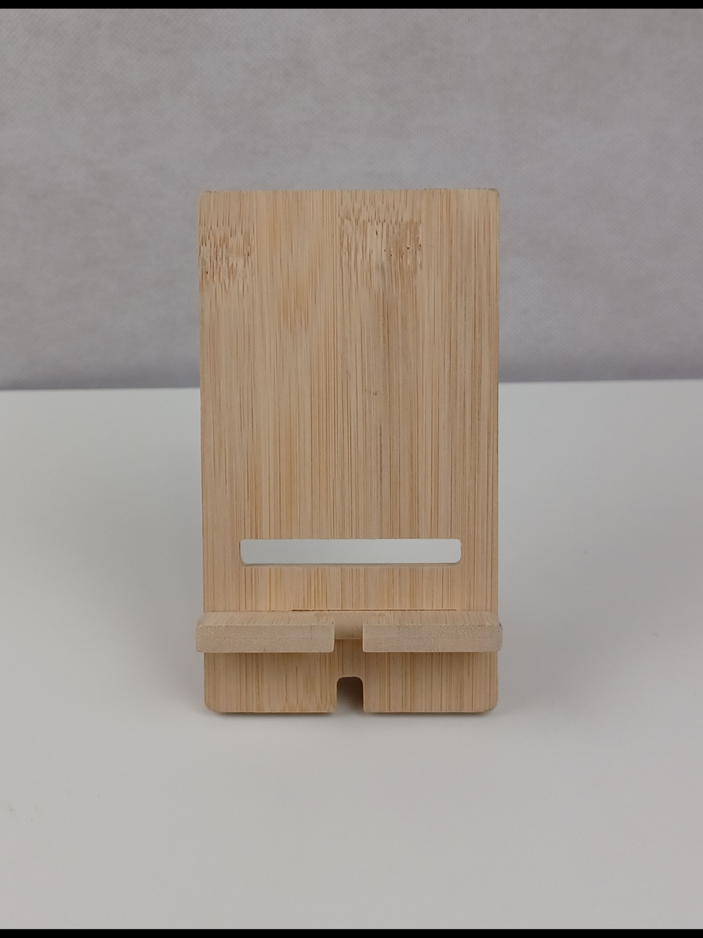Natural Bamboo Tablet & Phone Stand - Universal Holder